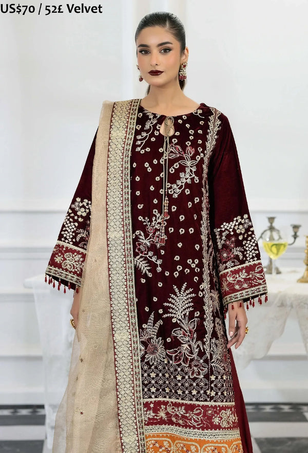 Adan's Libas Luxury Velvet-03