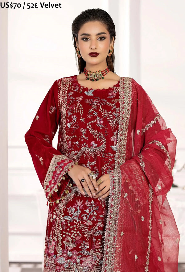 Adan's Libas Luxury Velvet-08