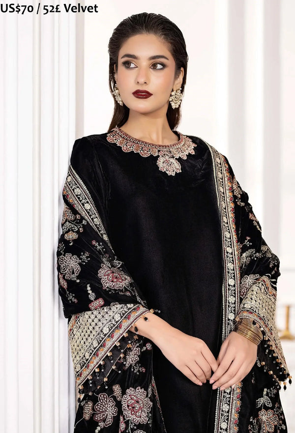 Adan's Libas Luxury Velvet-06