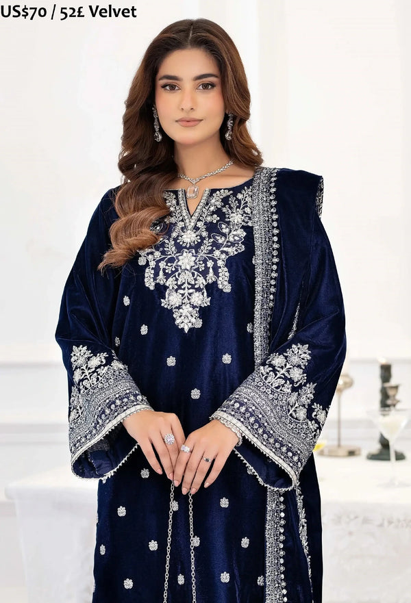 Adan's Libas Luxury Velvet-05