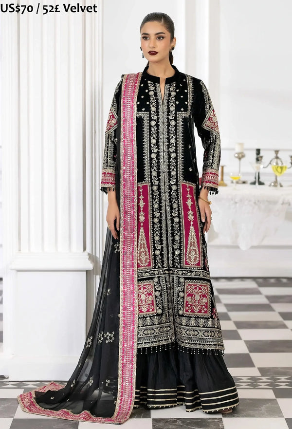 Adan's Libas Luxury Velvet-04