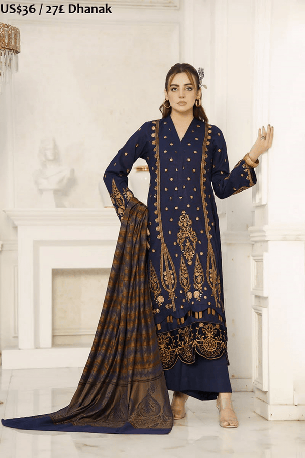 Banafsheh Andaaz Winter Shawl-03