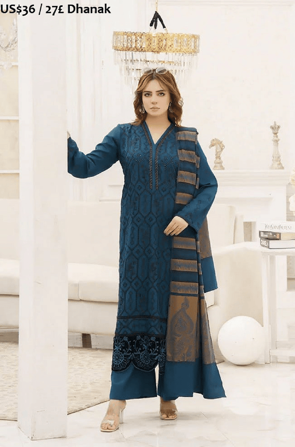 Banafsheh Andaaz Winter Shawl-06