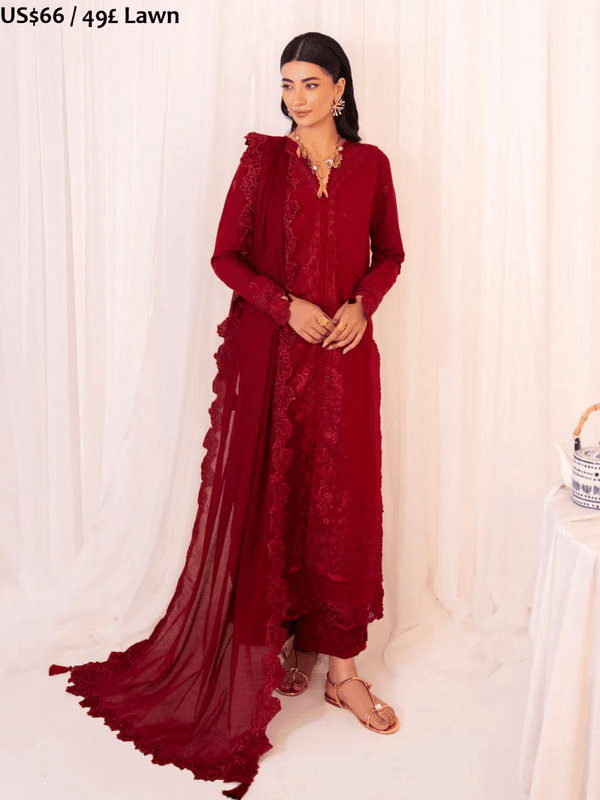 Faiza FaisalCeline Festive Lawn.