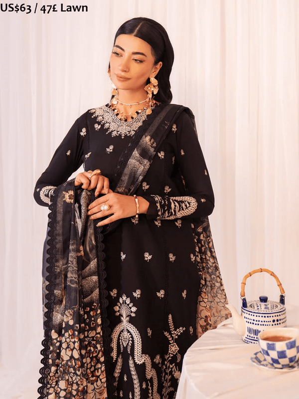 Faiza FaisalCeline Festive Lawn.