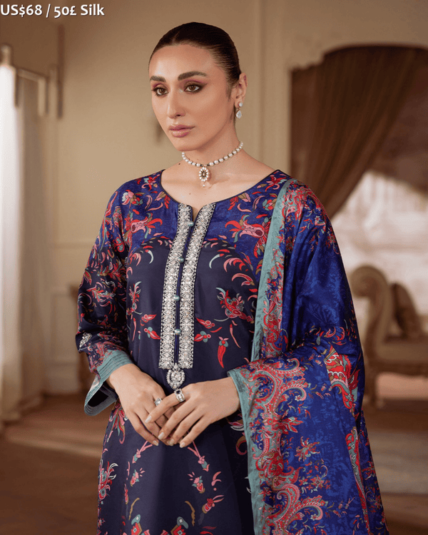 Gulaal Veloure Printed Silk-01