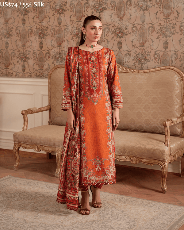 Gulaal Veloure Printed Silk-03