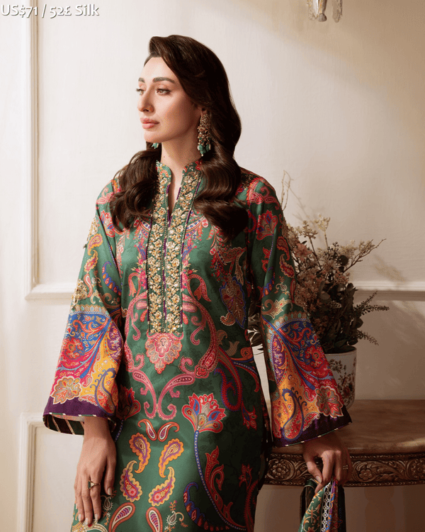 Gulaal Veloure Printed Silk-04