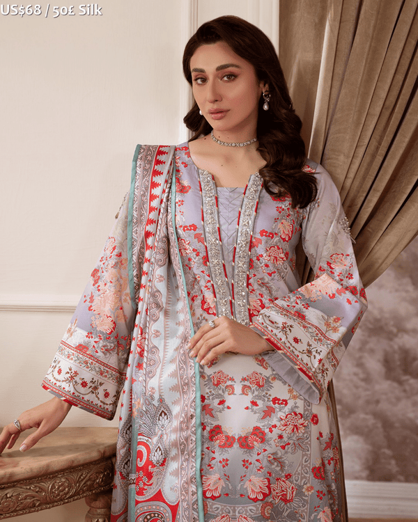 Gulaal Veloure Printed Silk-05