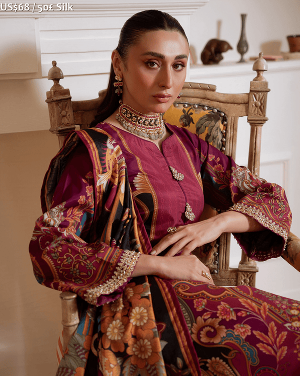 Gulaal Veloure Printed Silk-06