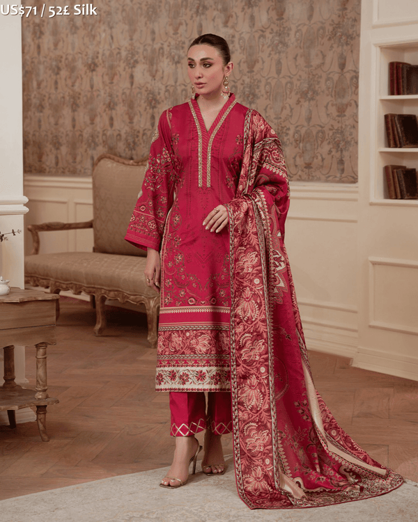 Gulaal Veloure Printed Silk-07