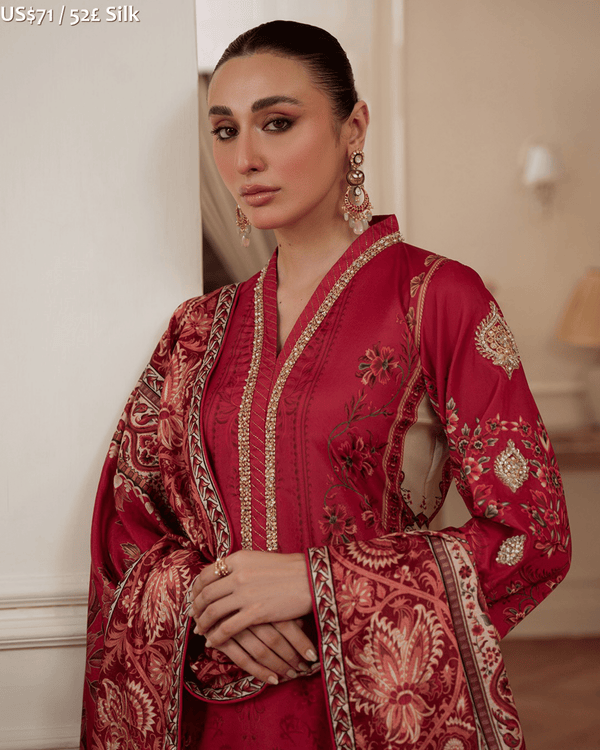 Gulaal Veloure Printed Silk-07