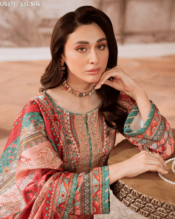 Gulaal Veloure Printed Silk-08