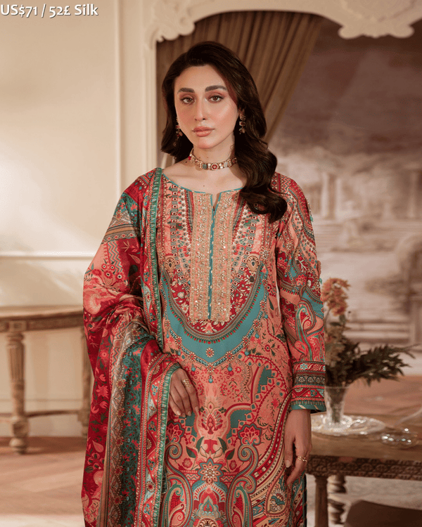 Gulaal Veloure Printed Silk-08