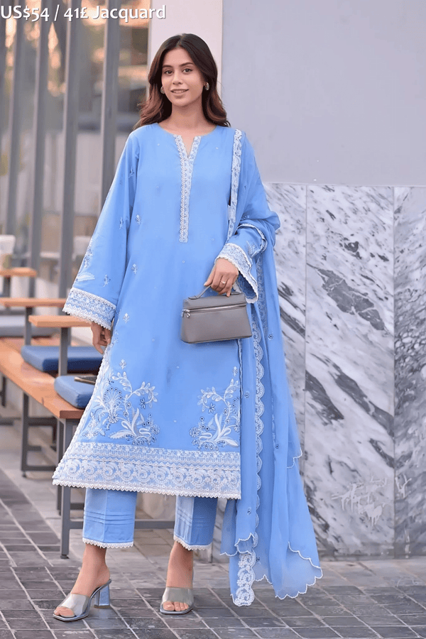 Lakhany Embroidered Lawn.