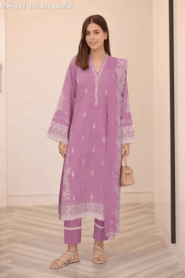 Lakhany Embroidered Lawn.