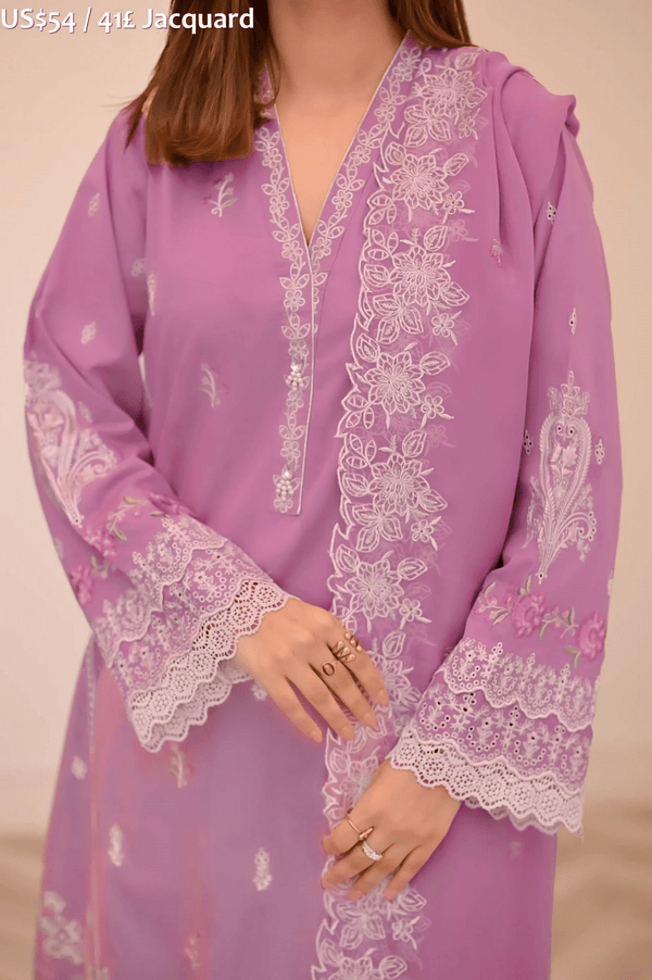 Lakhany Embroidered Lawn.