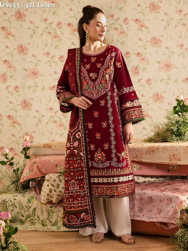 Mahnur Kaia Slub Linen-11