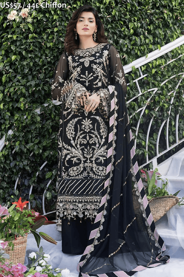Manahil Lakhani Chiffon-05