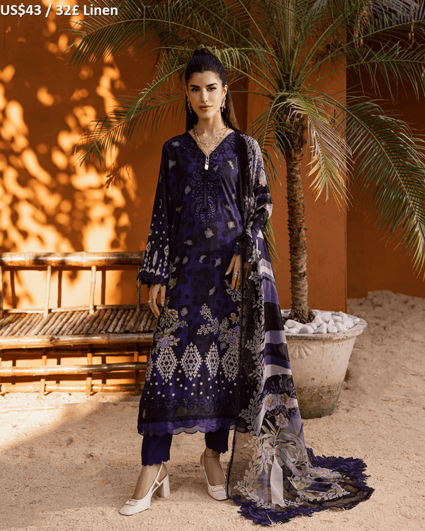 Nureh Gardenia Slub Linen-03