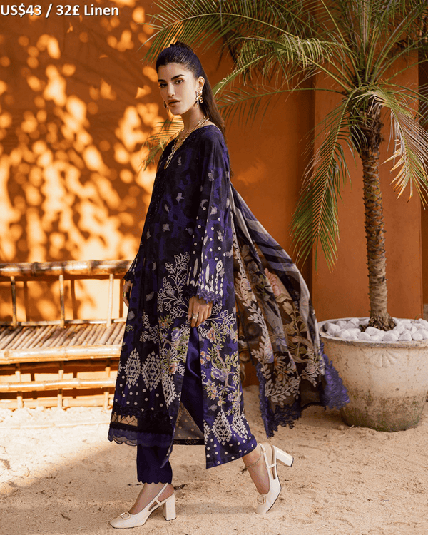 Nureh Gardenia Slub Linen-03