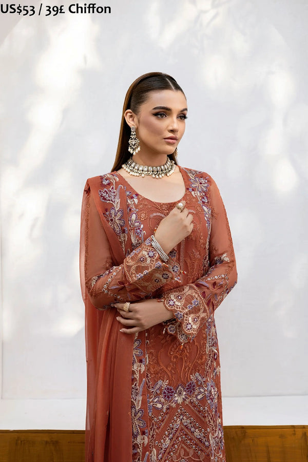 Ramsha Chevron Chiffon-07