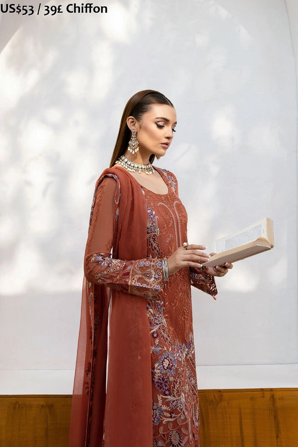 Ramsha Chevron Chiffon-07