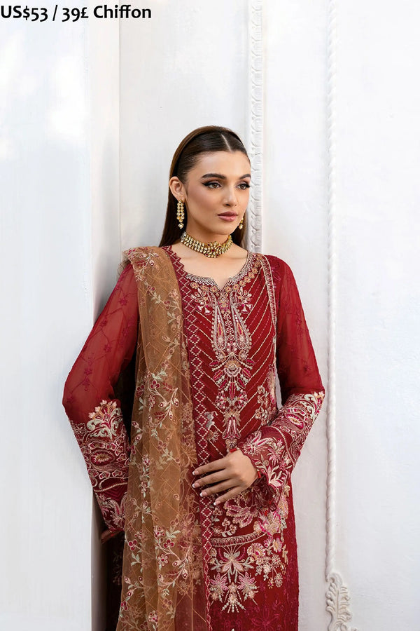 Ramsha Chevron Chiffon-02