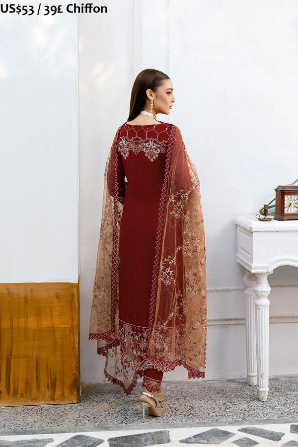 Ramsha Chevron Chiffon-02