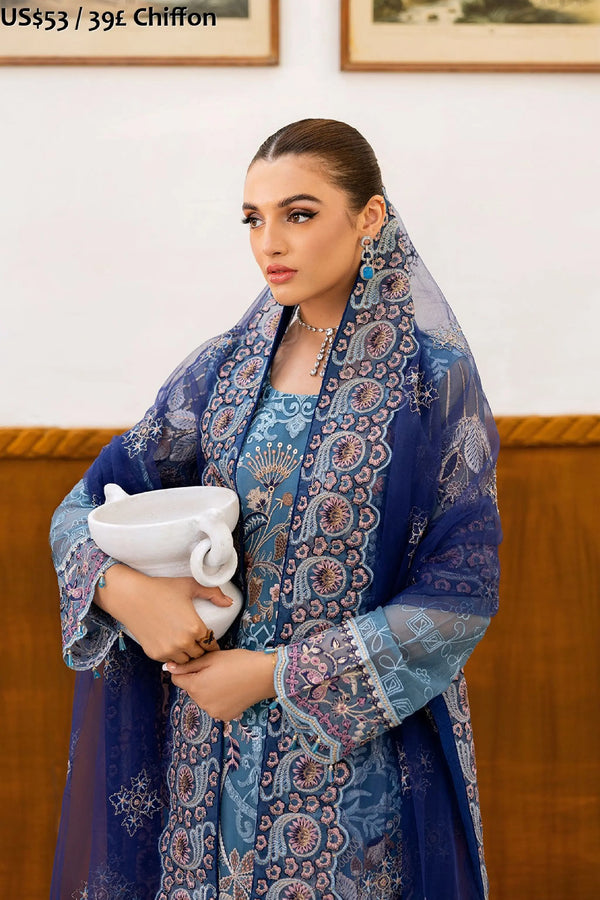 Ramsha Chevron Chiffon-01