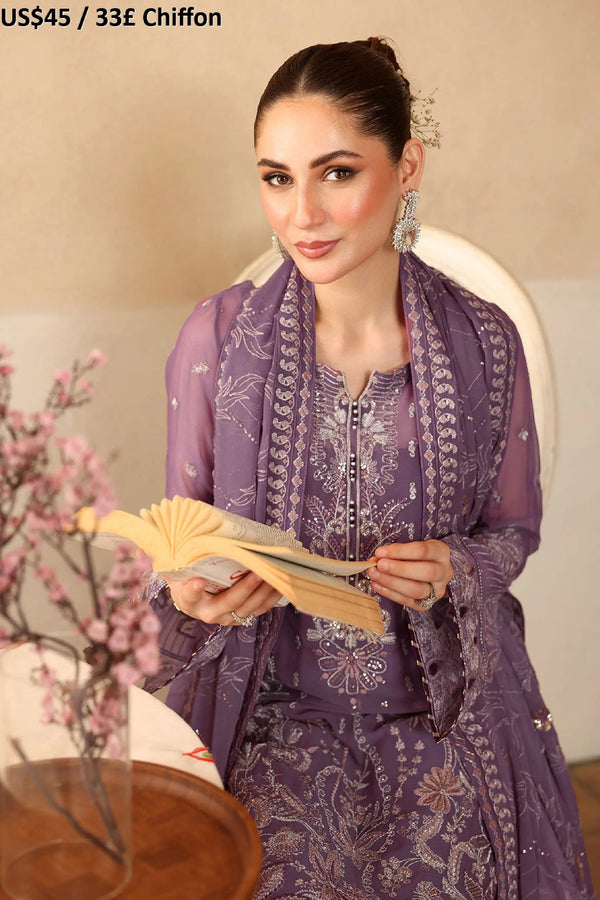 Ramsha Sonehri Chiffon-01