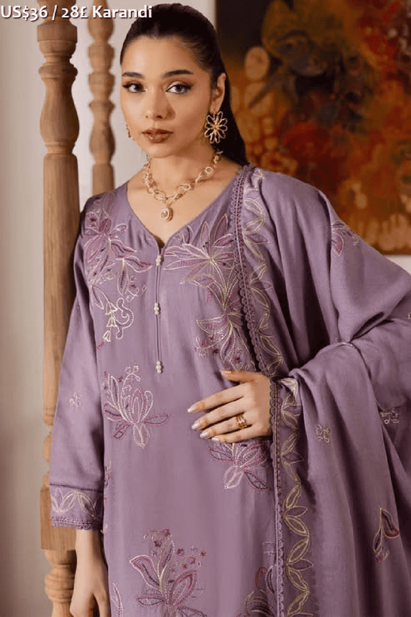 Rashid Premium Embroidered Karandi-08
