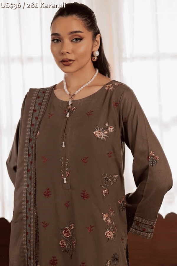 Rashid Premium Embroidered Karandi-06