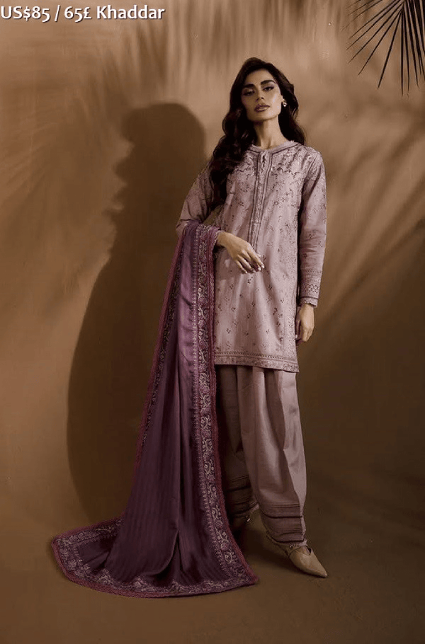 Sobia Nazir Winter Shawl-02