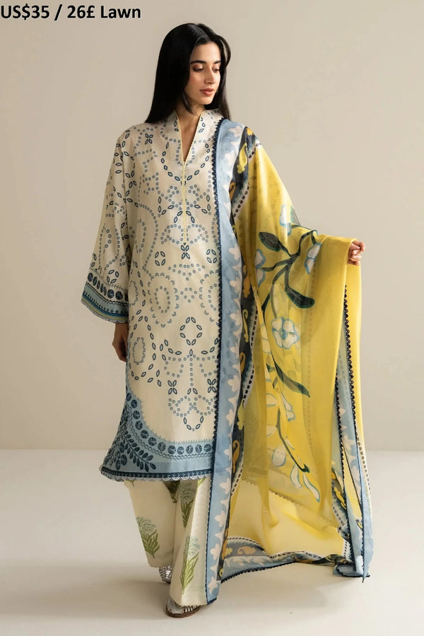 Zara Shahjahan Coco Prints Edit III-16