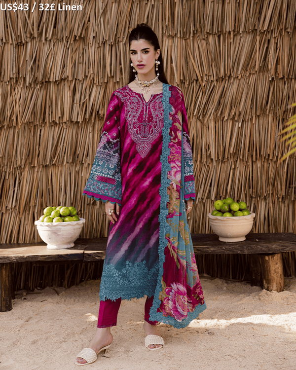 Nureh Gardenia Slub Linen-01