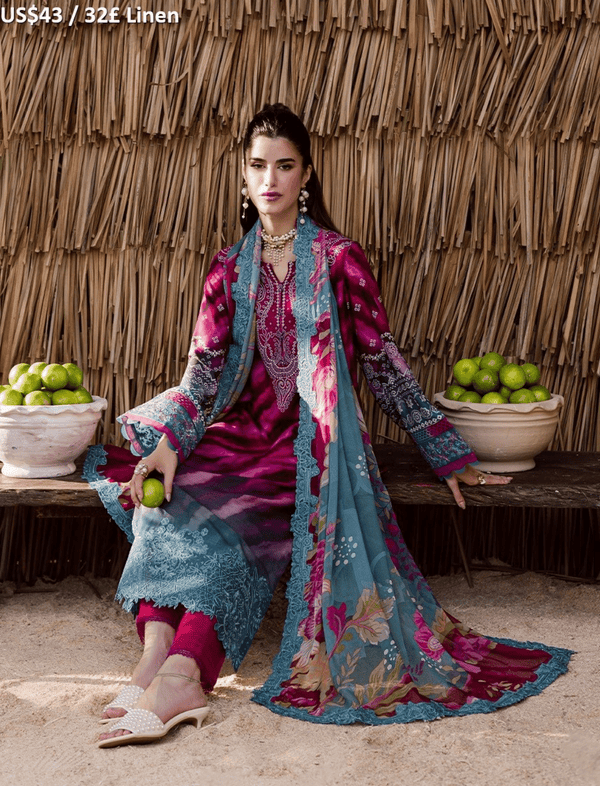 Nureh Gardenia Slub Linen-01