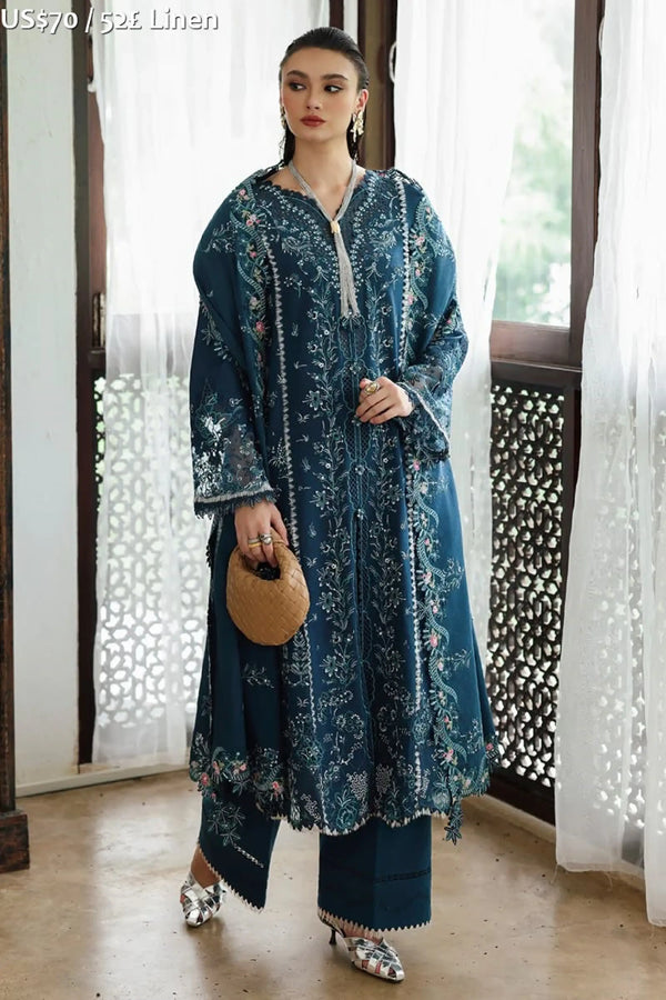 Qalamkar Qline Linen-07