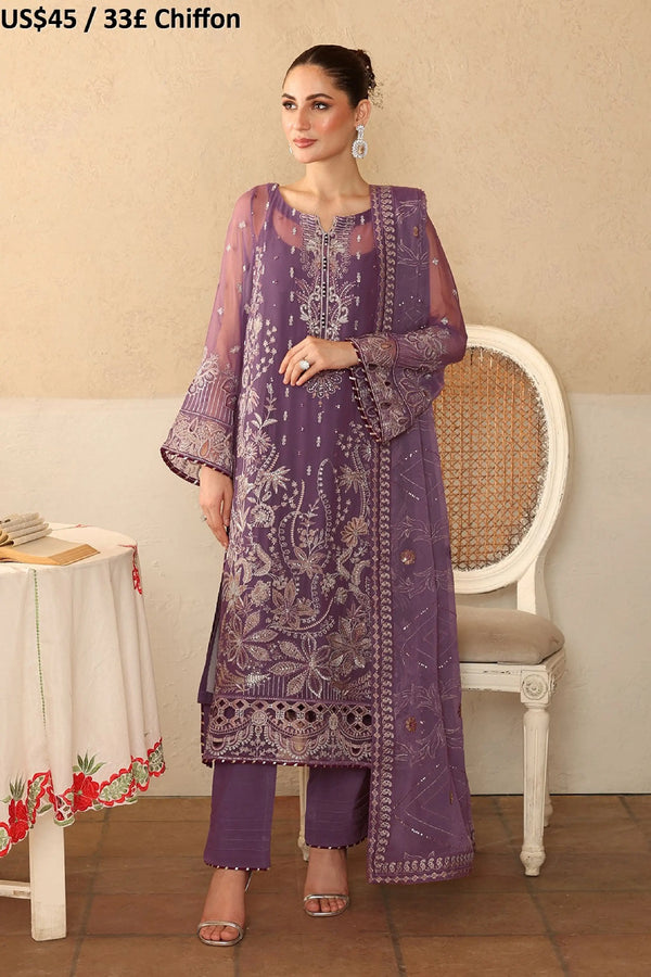 Ramsha Sonehri Chiffon-01