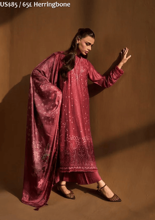 Sobia Nazir Winter Shawl-04