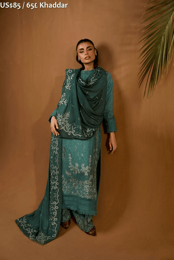 Sobia Nazir Winter Shawl-07