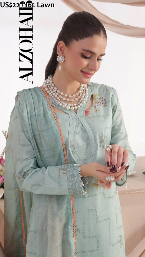 AlZohaib Colors Intermix Lawn