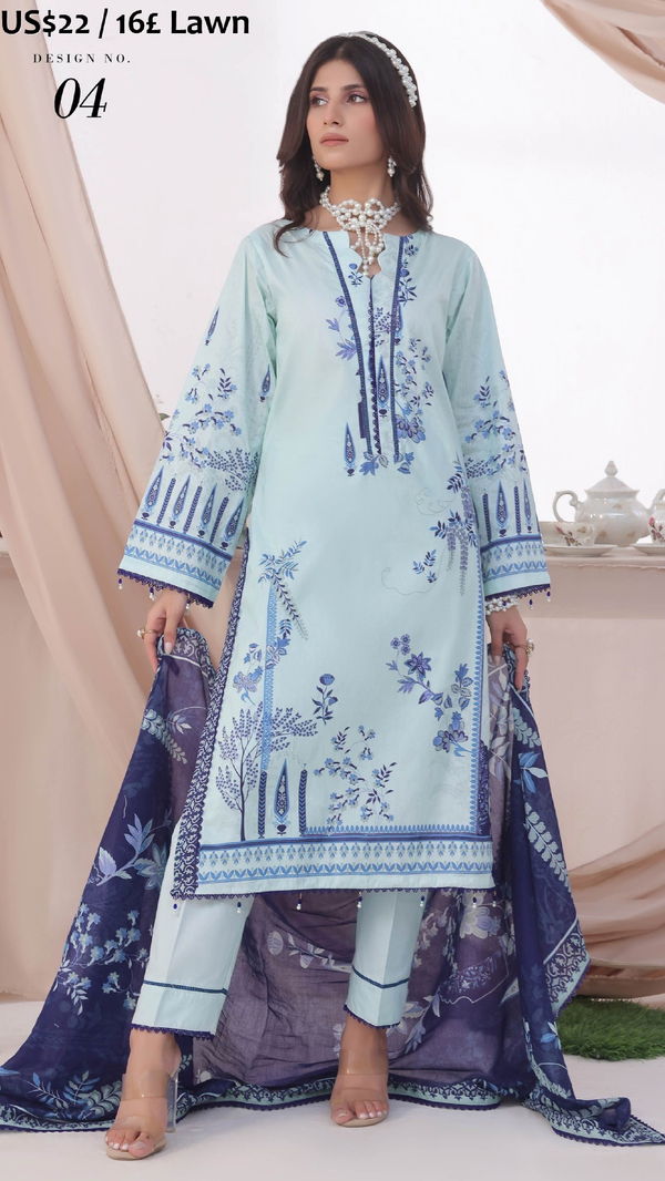 AlZohaib Colors Intermix Lawn