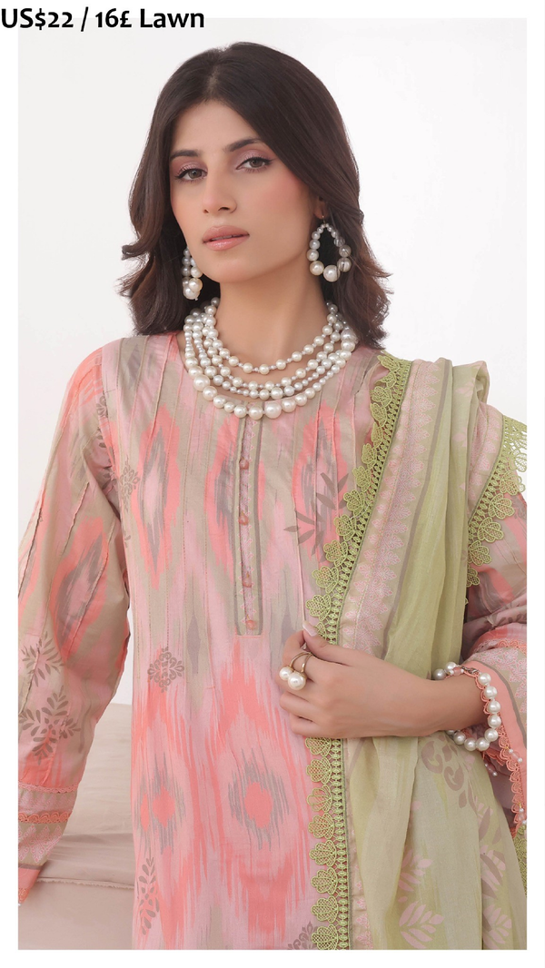 AlZohaib Colors Intermix Lawn